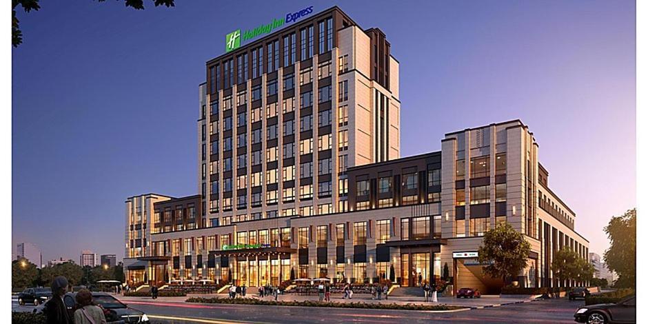 Holiday Inn Express Shanghai Baoyang By Ihg Buitenkant foto