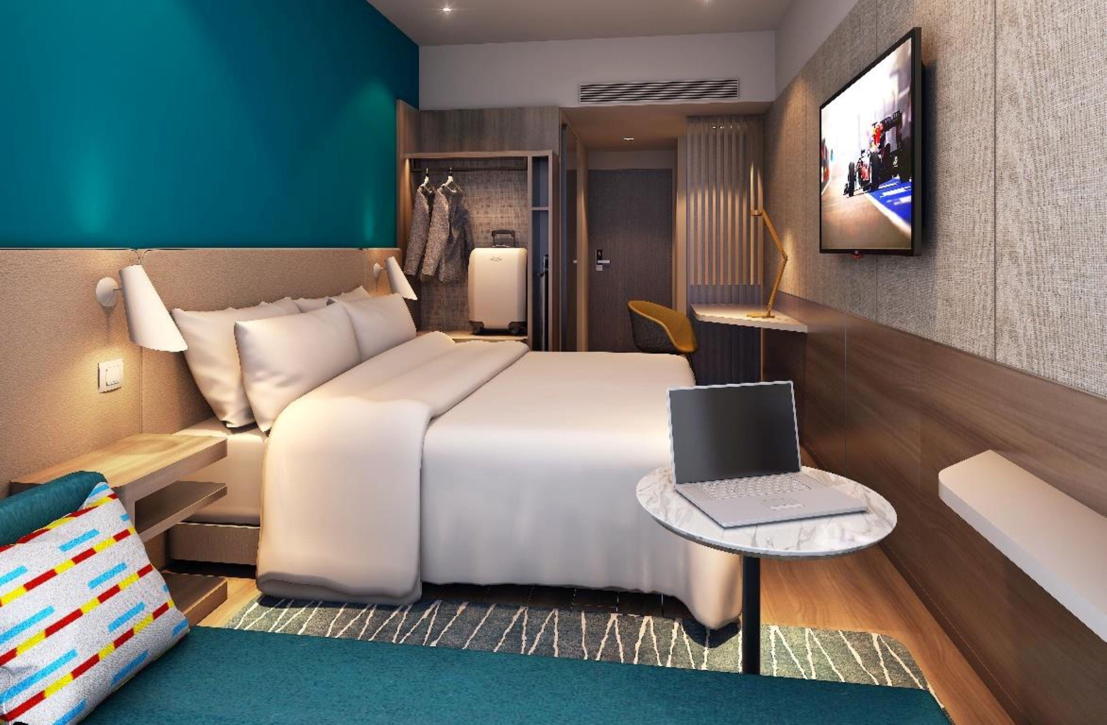 Holiday Inn Express Shanghai Baoyang By Ihg Buitenkant foto