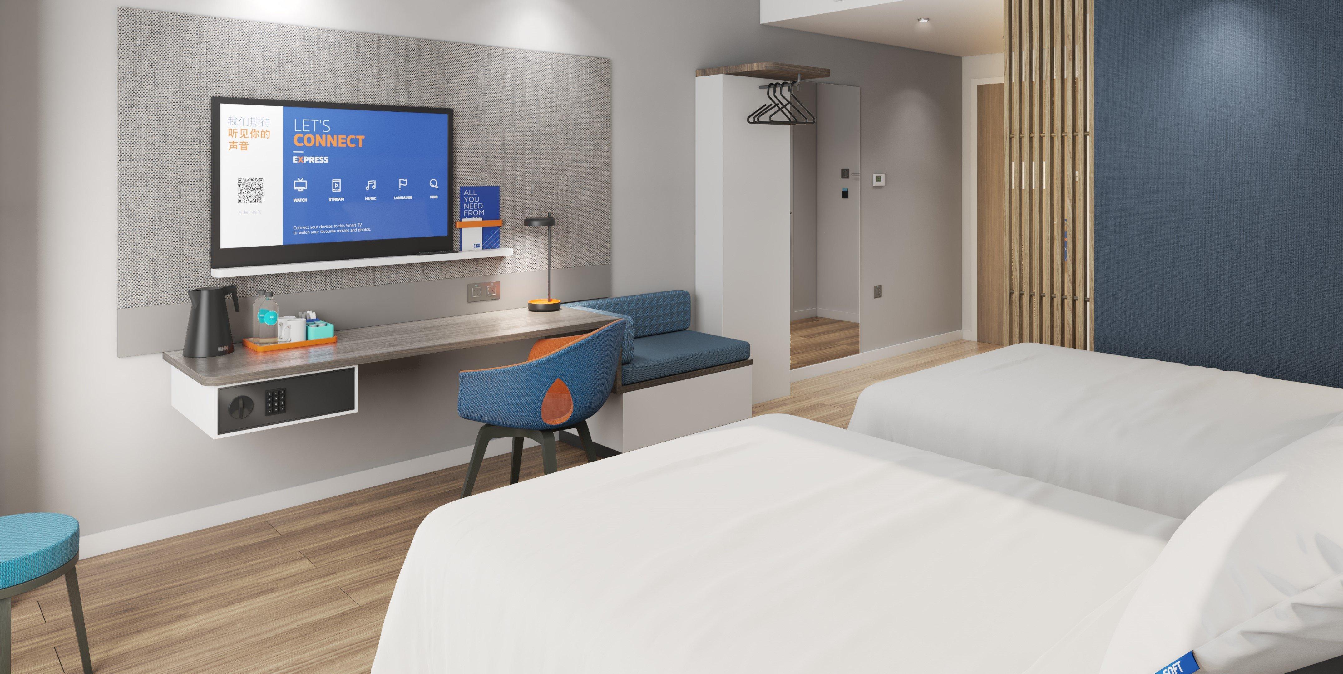 Holiday Inn Express Shanghai Baoyang By Ihg Buitenkant foto